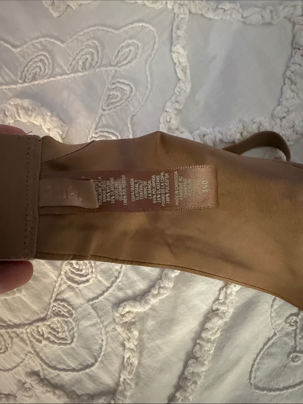 SKIMS Molded Push up  Bra in Brown Taupe - Picture 7 of 8